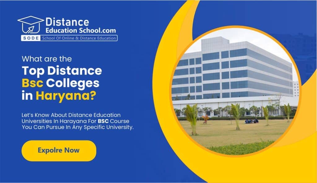Distance BSc in Haryana
