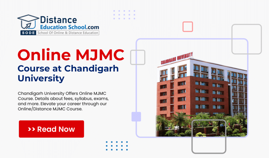 MJMC in chandigarh university