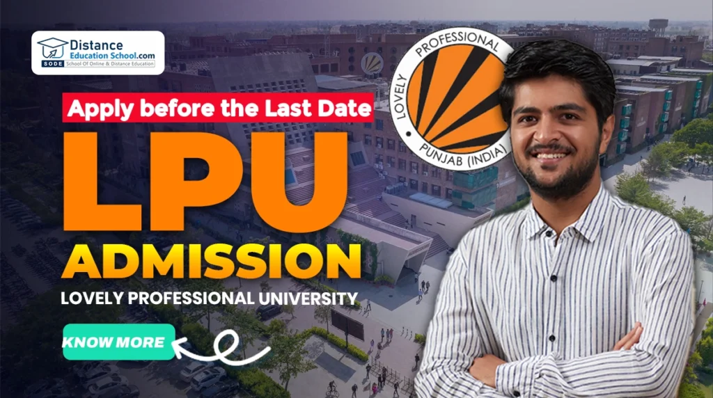 Apply before the Last Date- LPU Admission