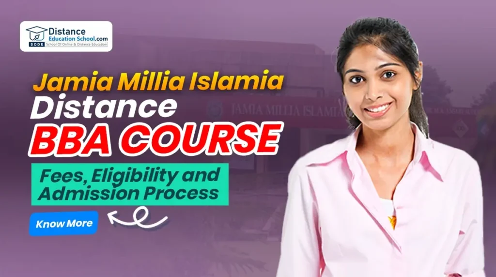 Jamia Millia Islamia Distance Education BBA