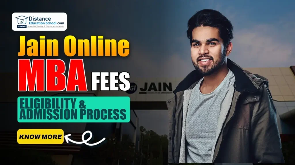 Jain MBA Course