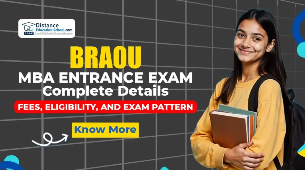 BRAOU MBA Entrance Exam